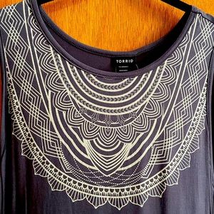 Torrid graphic tank size 1X NTW!